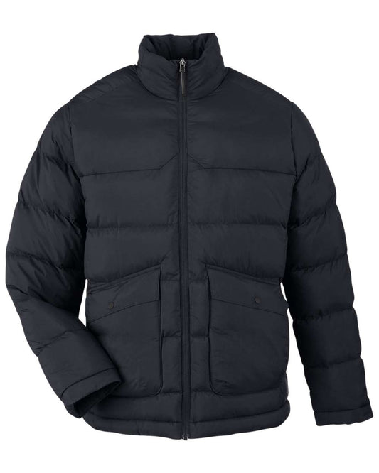 Men's Inspire Puffer Jacket - Front - B312A7503 - Black