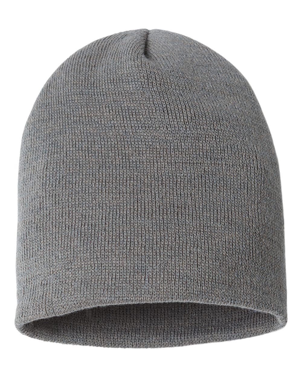 USA-Made Sustainable Beanie - Back - B05595590 - Grey