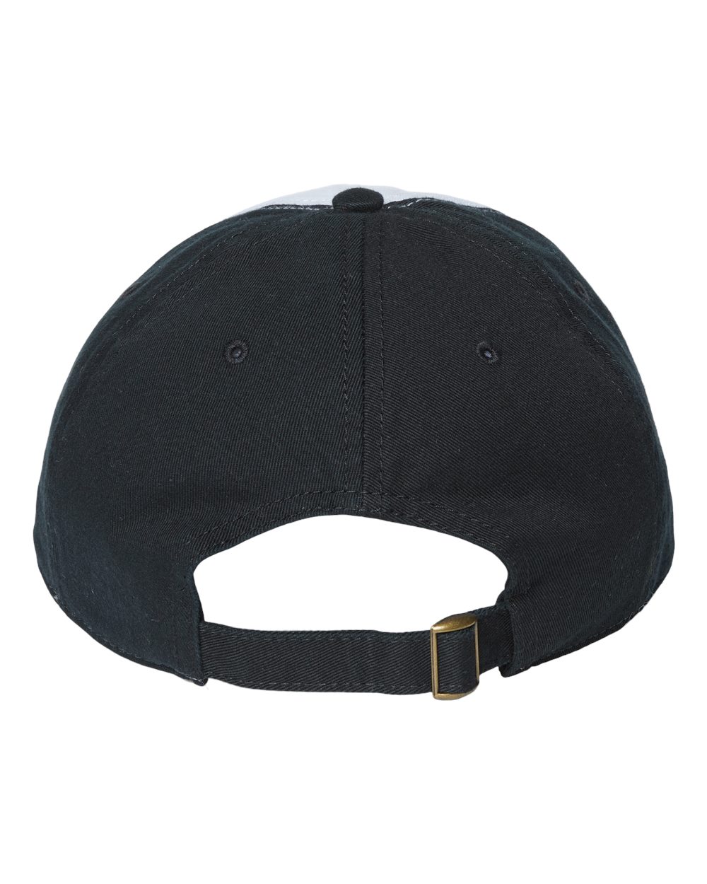 Relaxed Golf Dad Hat - Back - B07195260 - White/ Black