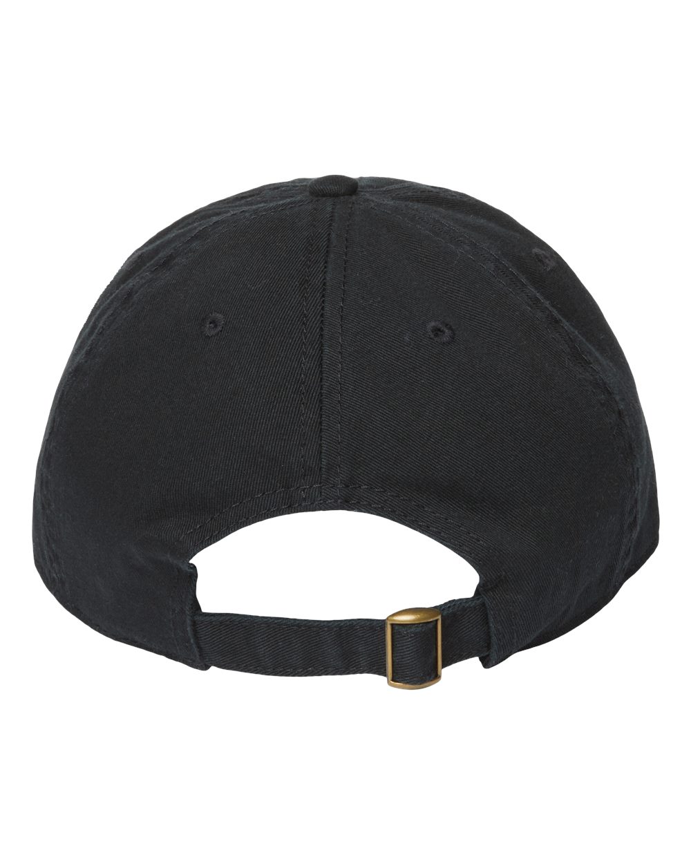 Relaxed Golf Dad Hat - Back - B07195500 - Black