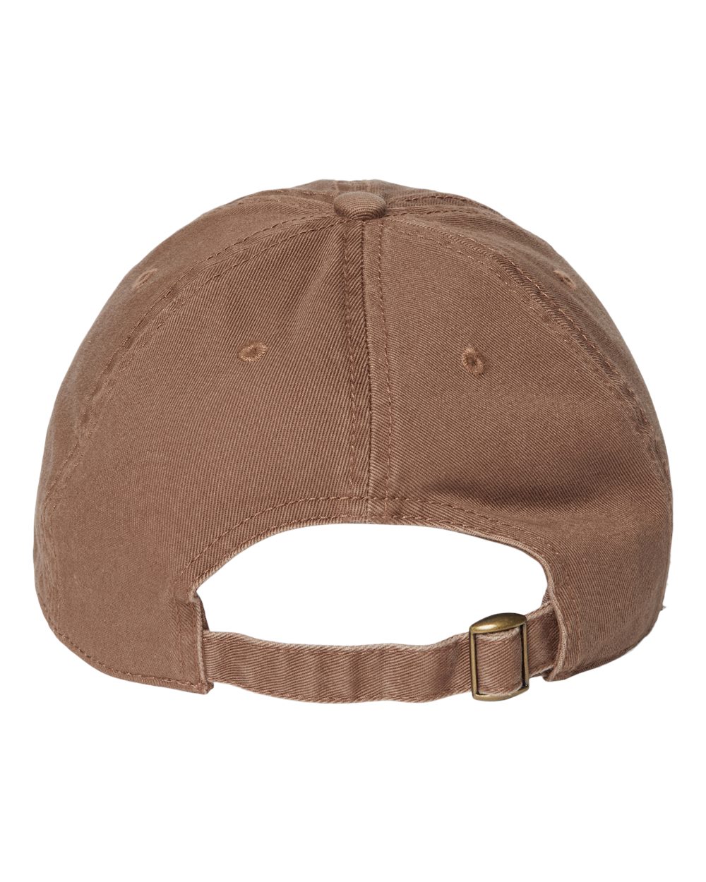 Relaxed Golf Dad Hat - Back - B07195600 - Brown
