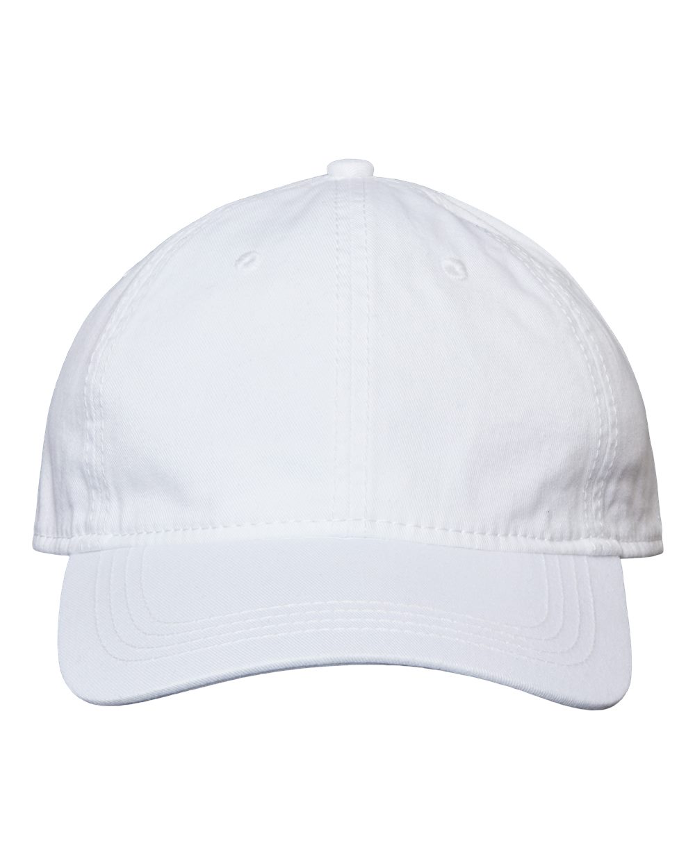 Relaxed Golf Dad Hat - Front - B07195000 - White