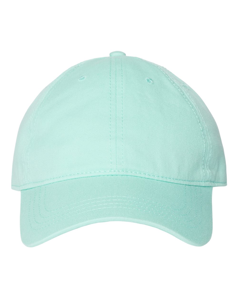 Relaxed Golf Dad Hat - Front - B07195150 - Mint