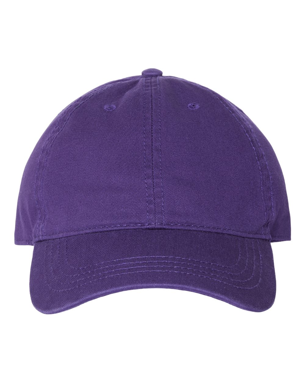 Relaxed Golf Dad Hat - Front - B07195200 - Purple