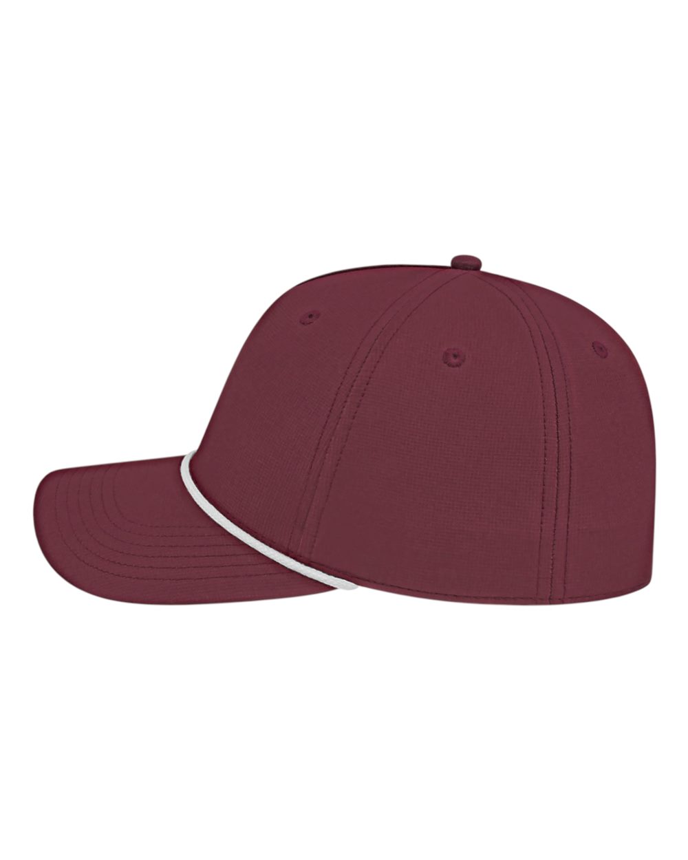 Athletic Rope Cap - DirectSide - B21495700 - Merlot/ White