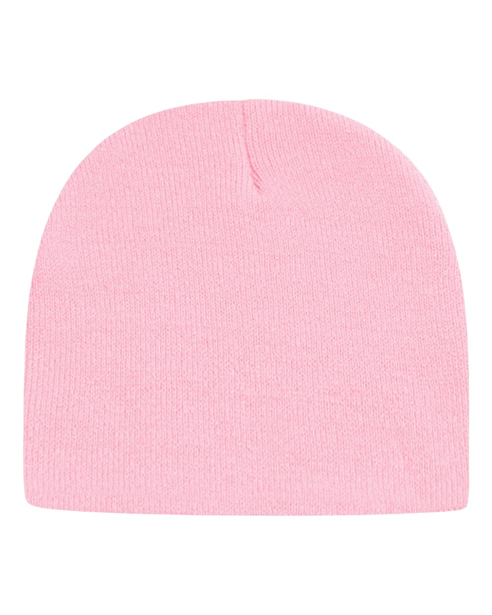 USA-Made 8 1/2" Beanie - Front - B01695300 - Pink