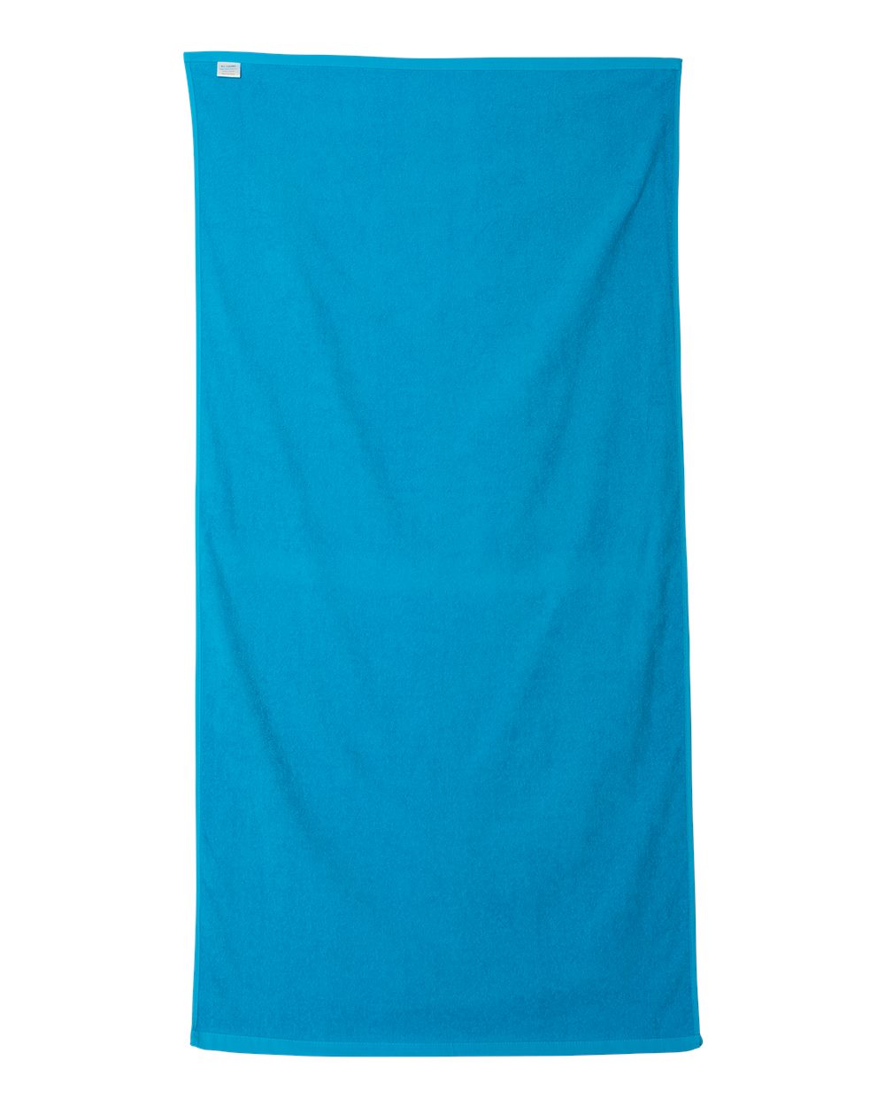 Velour Beach Towel - Back - B75166050 - Aqua