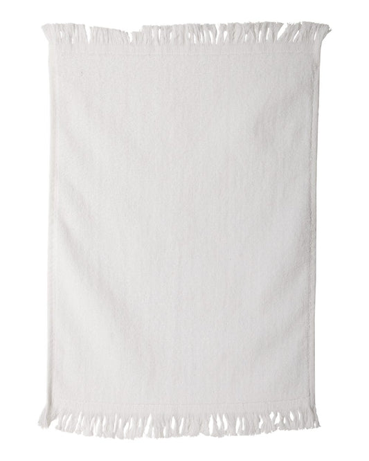 Fringed Towel - Front - B75566000 - White