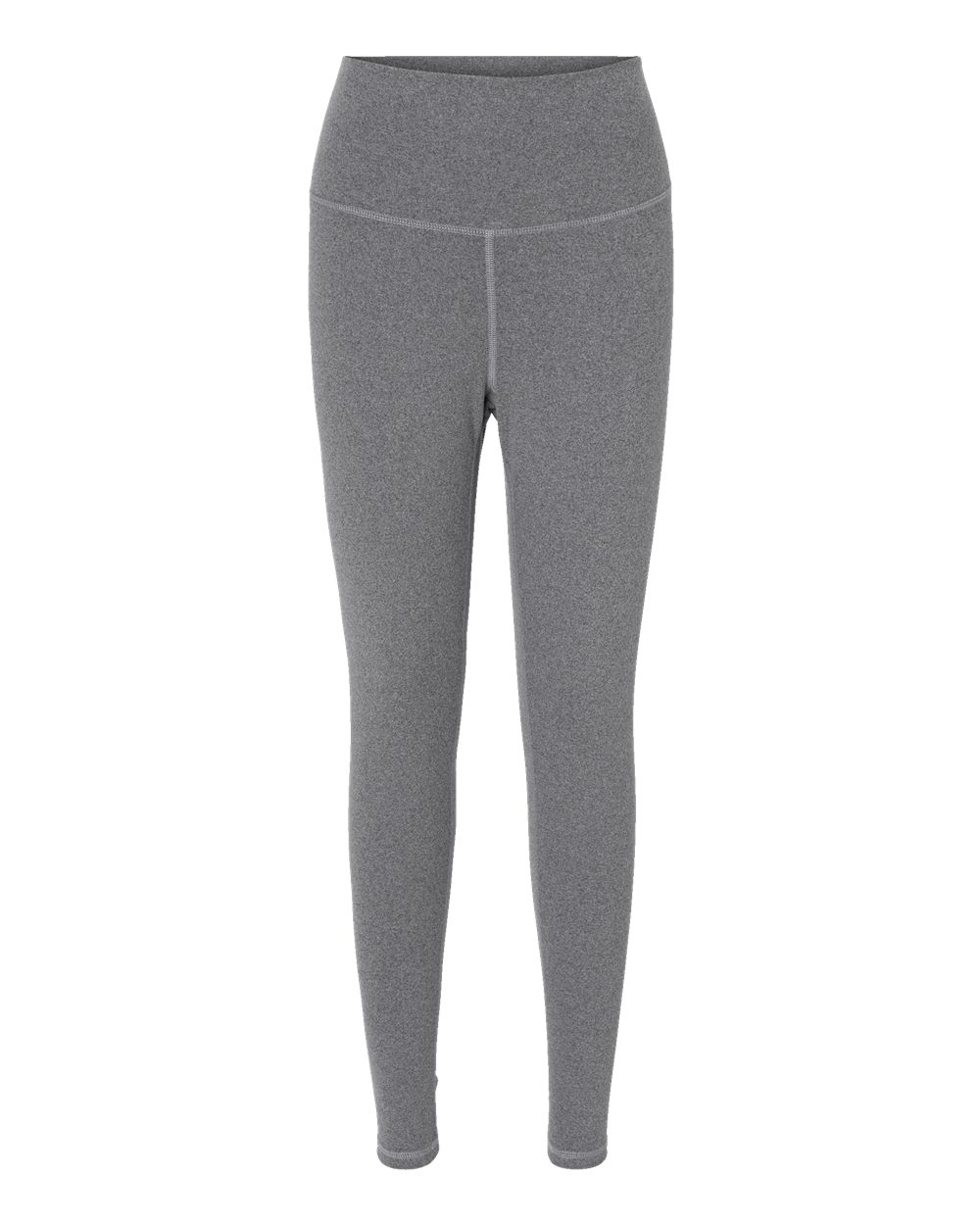 Women's Sport Soft Touch Leggings - Front - B03384003 - Ebony Heather