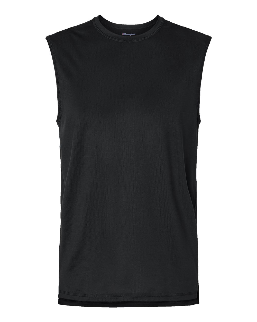 Unisex Sport Muscle T-Shirt - Front - B03984503 - Black