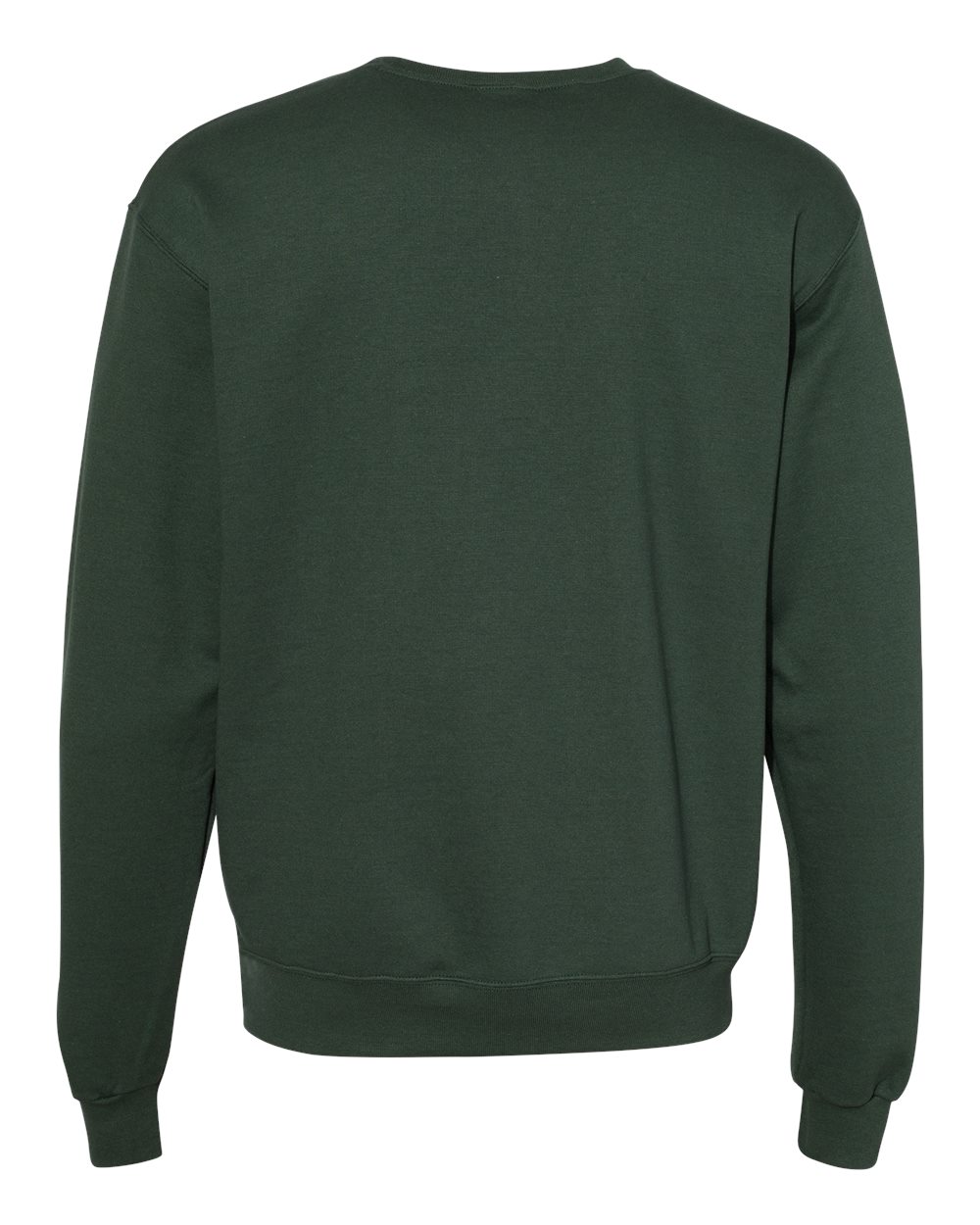 Men's Powerblend® Crewneck Sweatshirt - Back - B21284193 - Dark Green