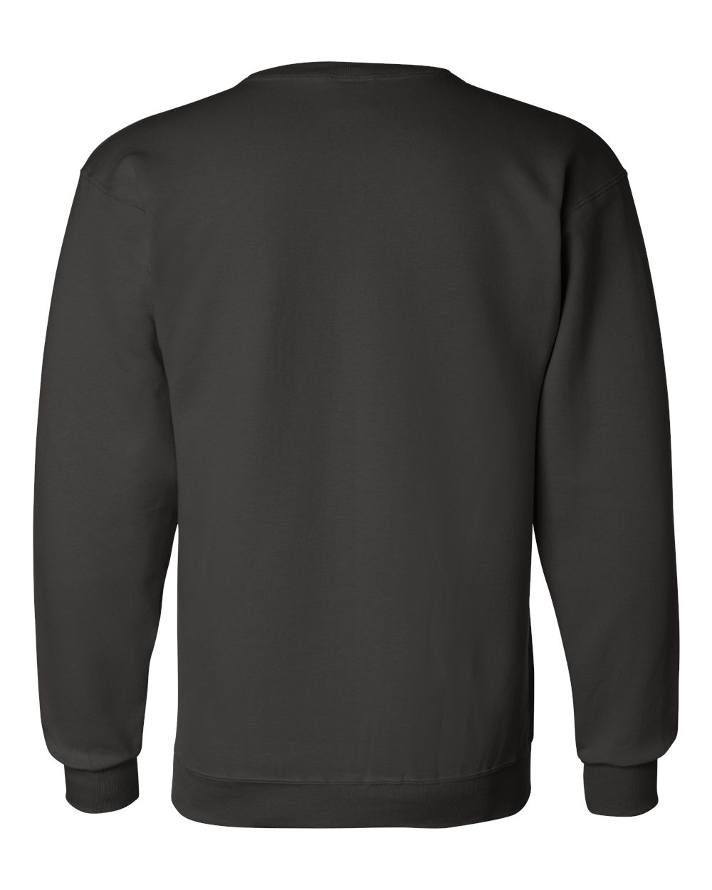 Men's Powerblend® Crewneck Sweatshirt - Back - B21284503 - Black