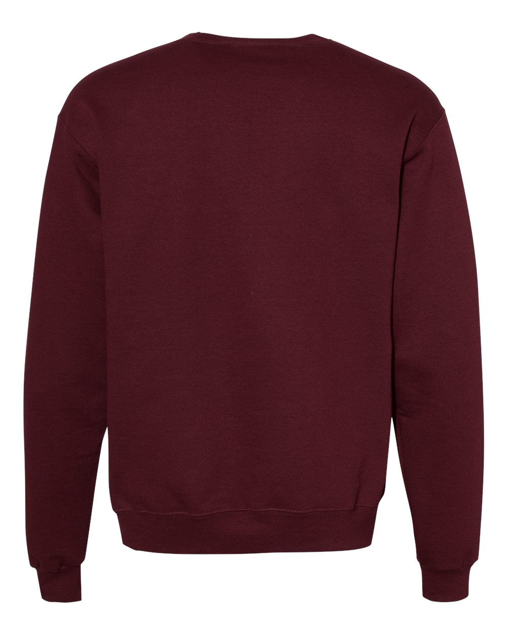 Men's Powerblend® Crewneck Sweatshirt - Back - B21284533 - Maroon