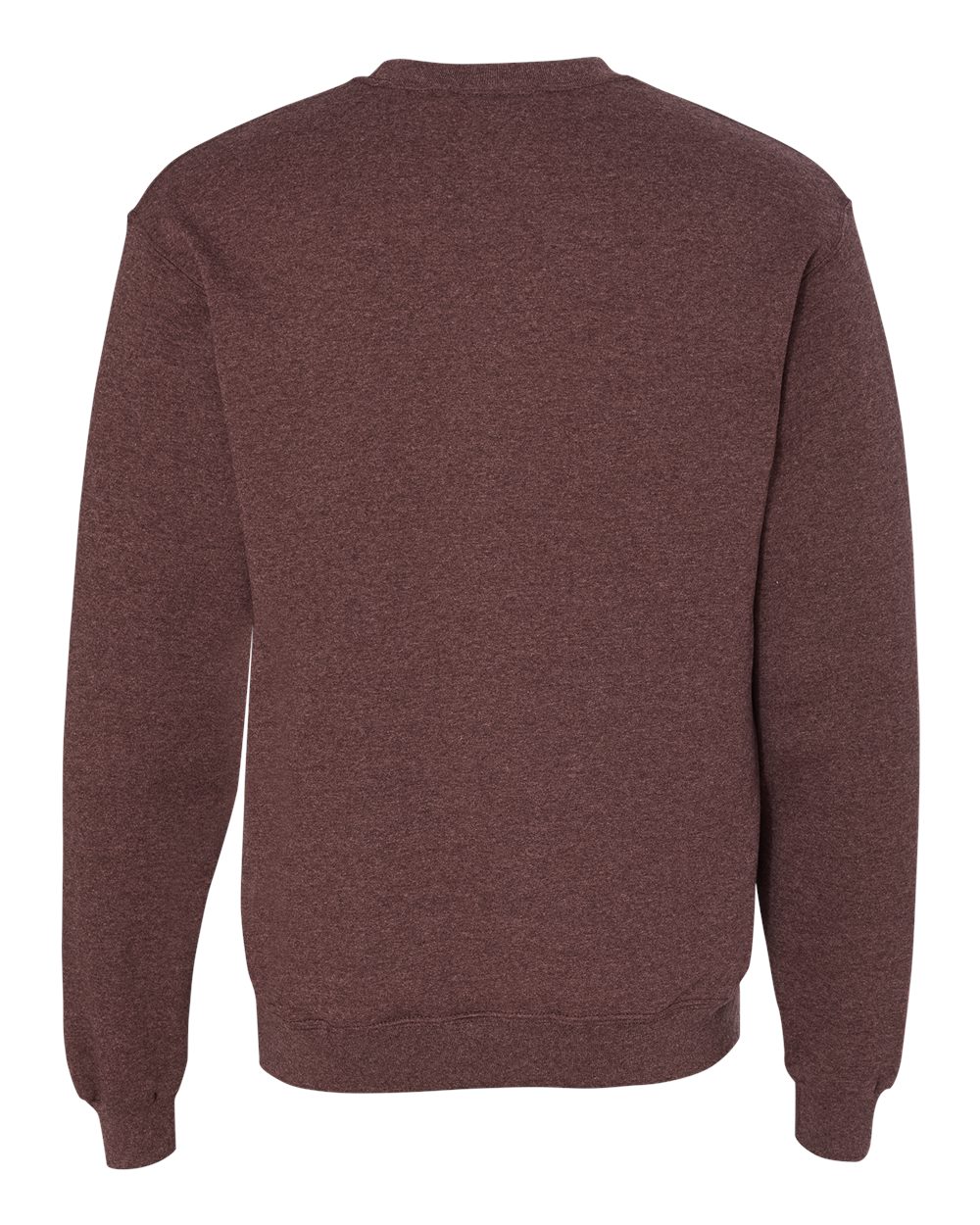 Men's Powerblend® Crewneck Sweatshirt - Back - B21284543 - Maroon Heather