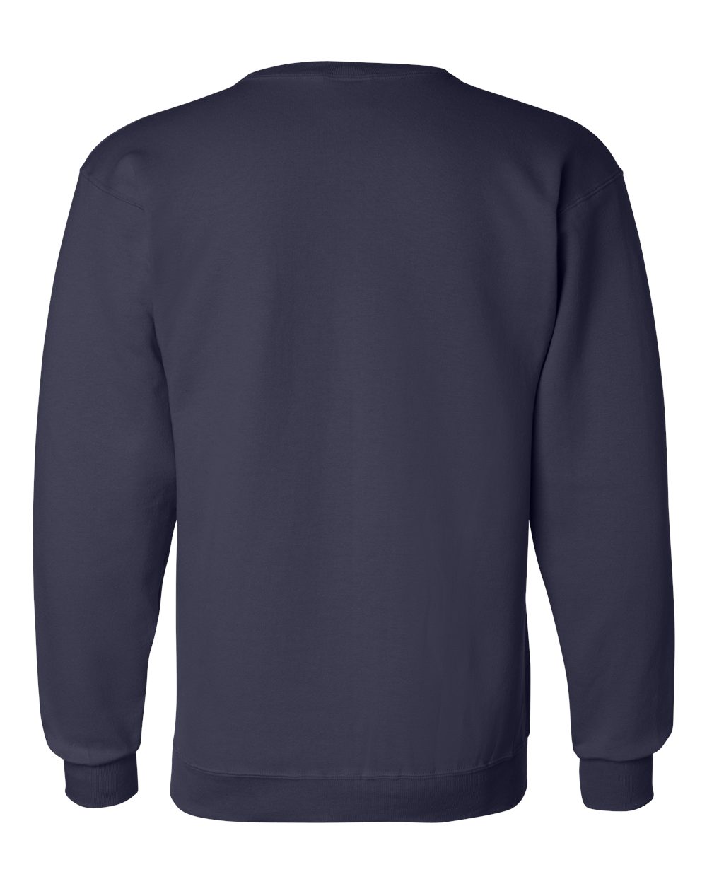 Men's Powerblend® Crewneck Sweatshirt - Back - B21284653 - Navy