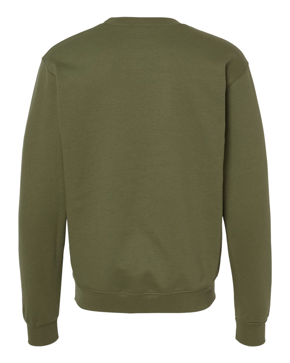 Men's Powerblend® Crewneck Sweatshirt - Back - B21284683 - Fresh Olive
