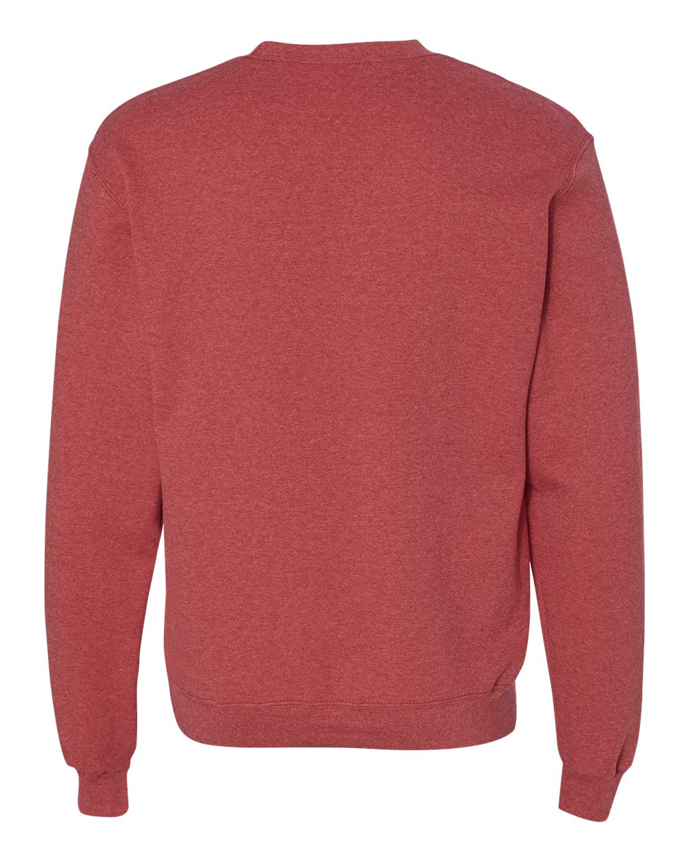 Men's Powerblend® Crewneck Sweatshirt - Back - B21284717 - Scarlet Heather