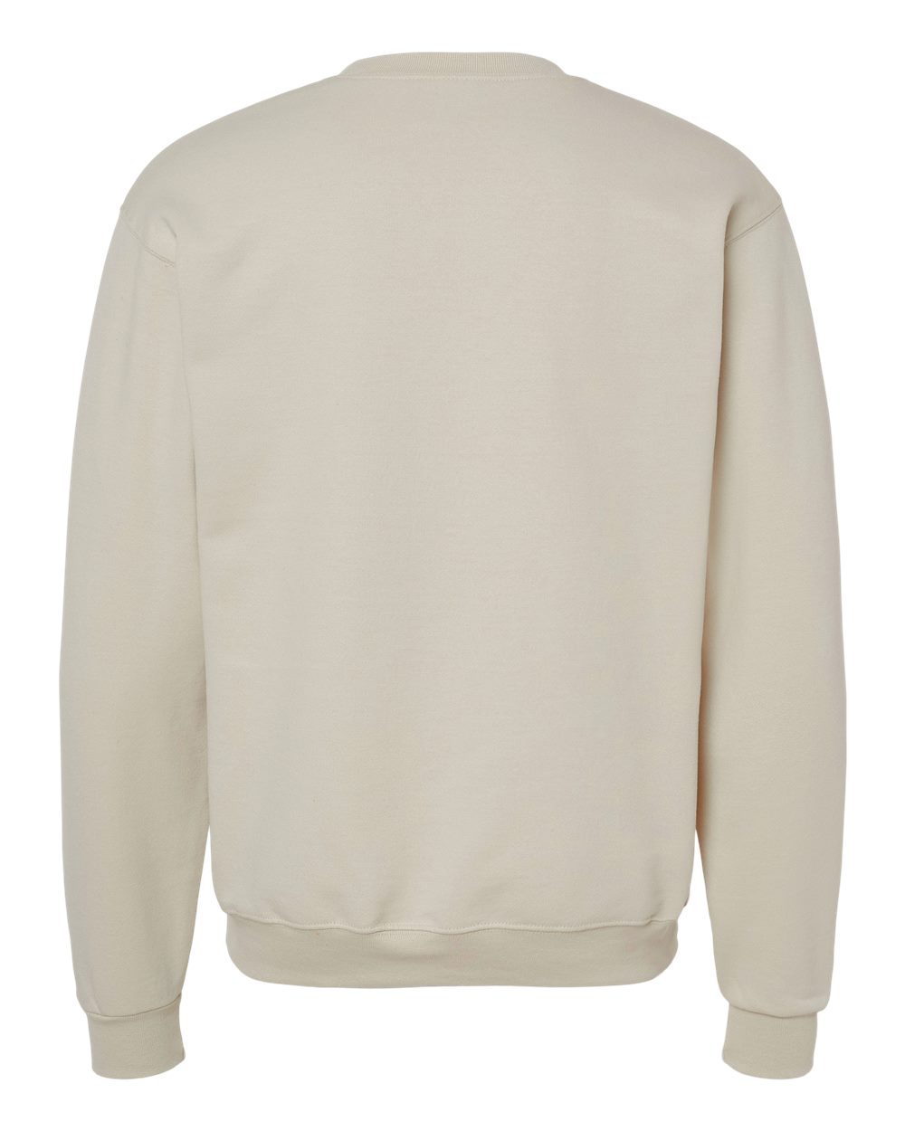 Men's Powerblend® Crewneck Sweatshirt - Back - B21284733 - Sand