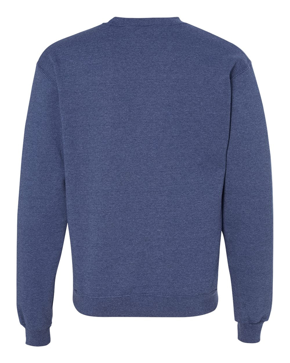 Men's Powerblend® Crewneck Sweatshirt - Back - B21284783 - Royal Blue Heather