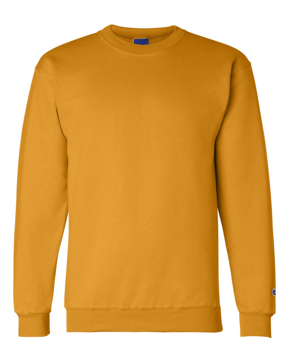 Men's Powerblend® Crewneck Sweatshirt - Front - B21284123 - Gold