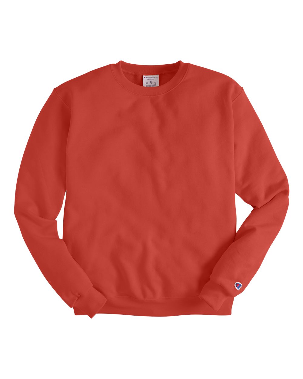 Men's Powerblend® Crewneck Sweatshirt - Front - B21284173 - Red River Clay