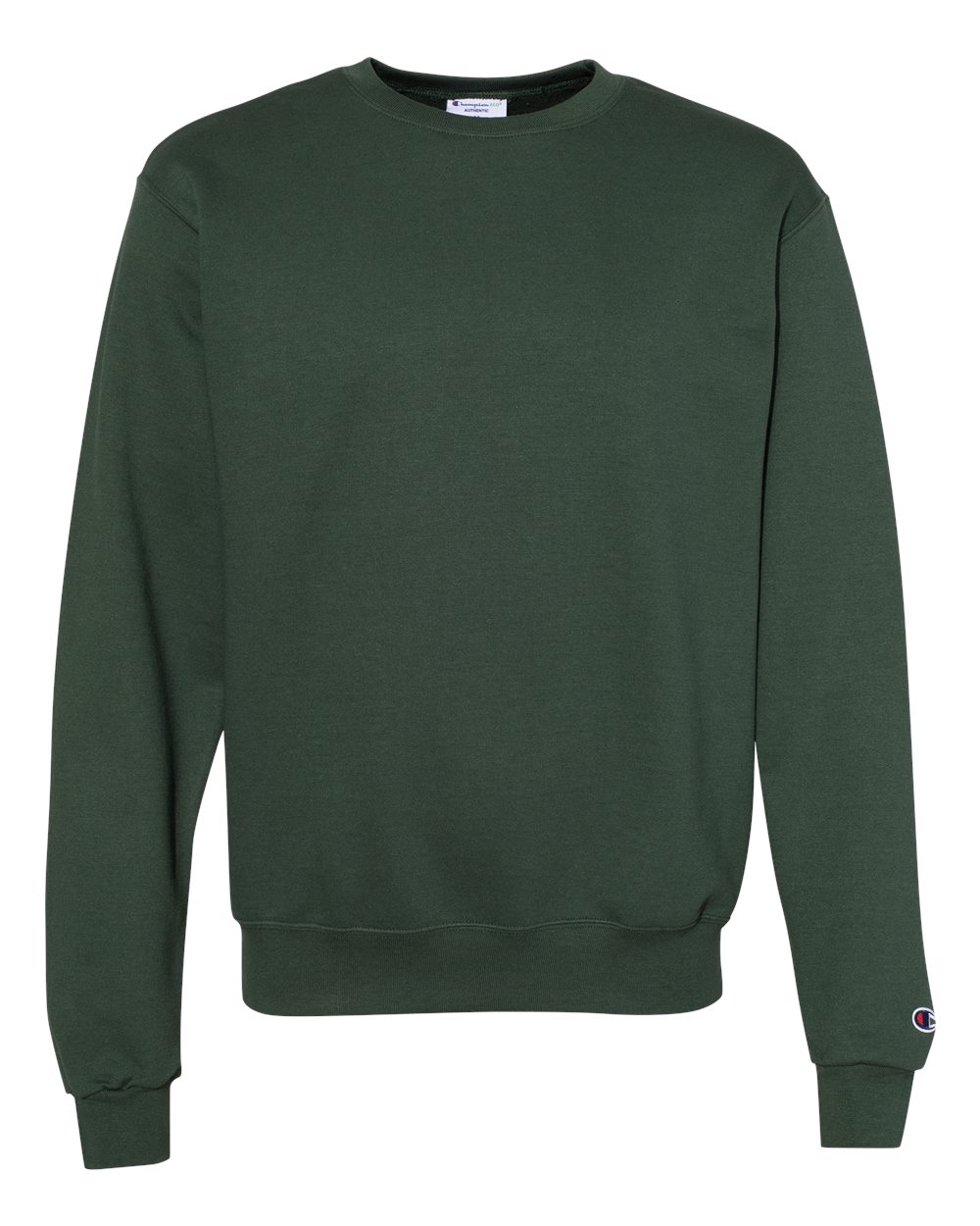 Men's Powerblend® Crewneck Sweatshirt - Front - B21284193 - Dark Green