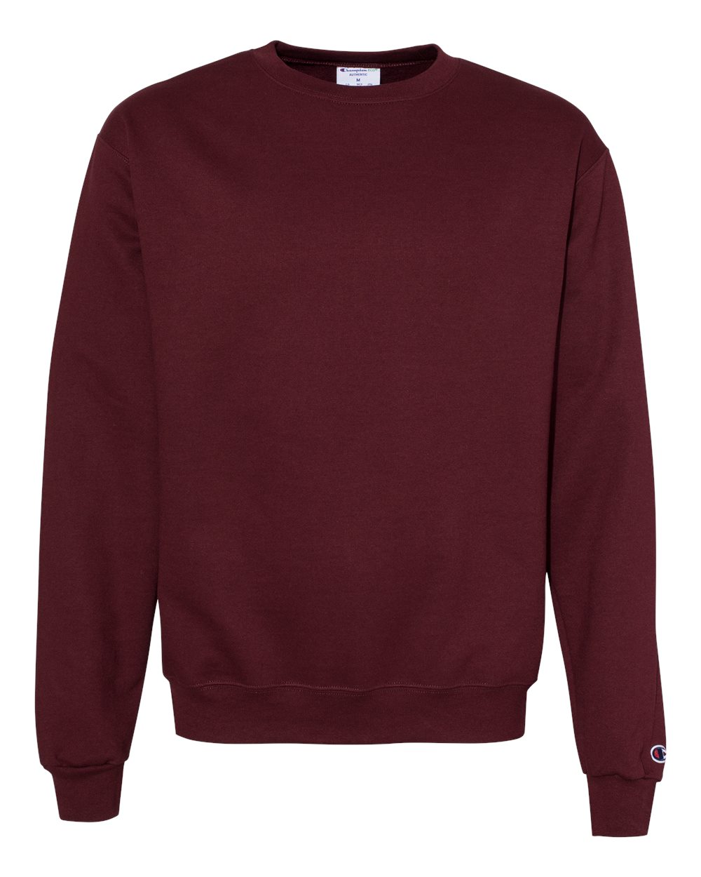 Men's Powerblend® Crewneck Sweatshirt - Front - B21284533 - Maroon