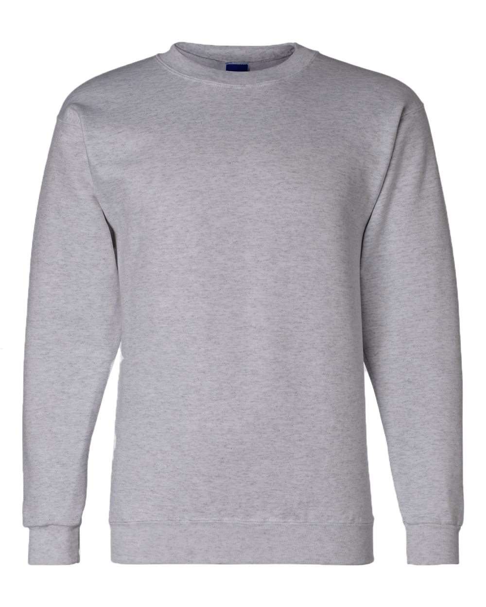Men's Powerblend® Crewneck Sweatshirt - Front - B21284583 - Light Steel
