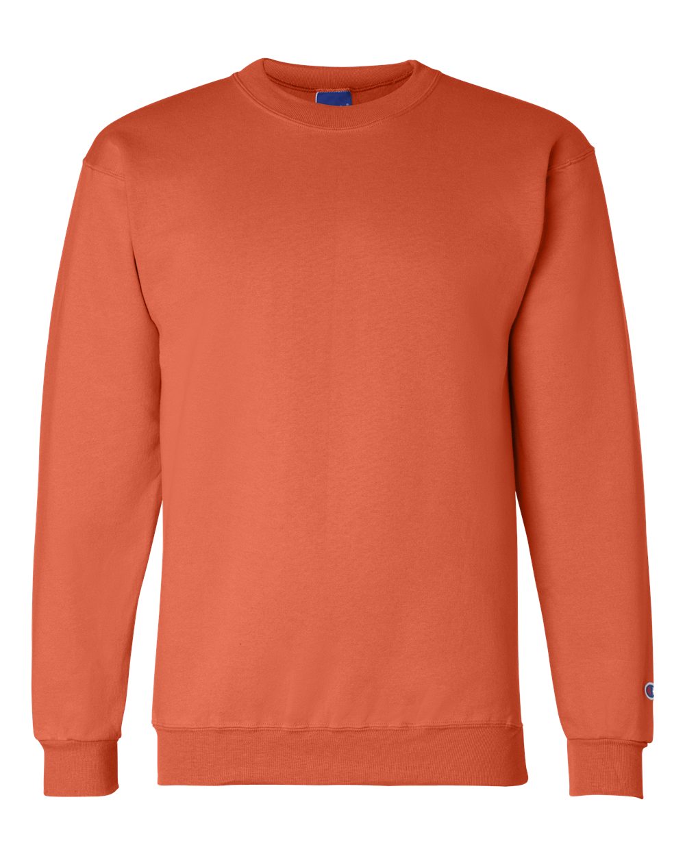 Men's Powerblend® Crewneck Sweatshirt - Front - B21284663 - Orange
