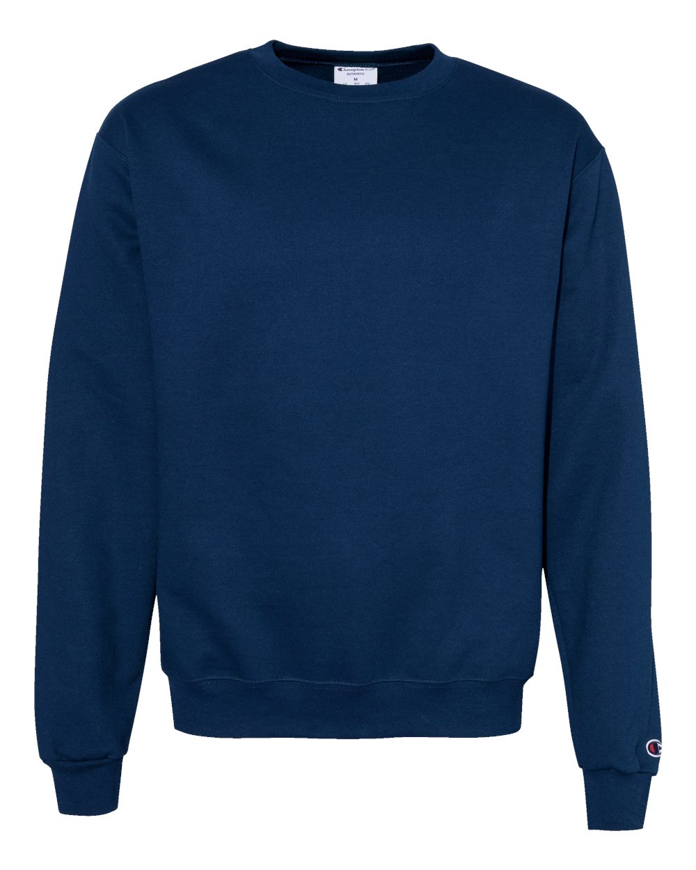 Men's Powerblend® Crewneck Sweatshirt - Front - B21284673 - Late Night Blue