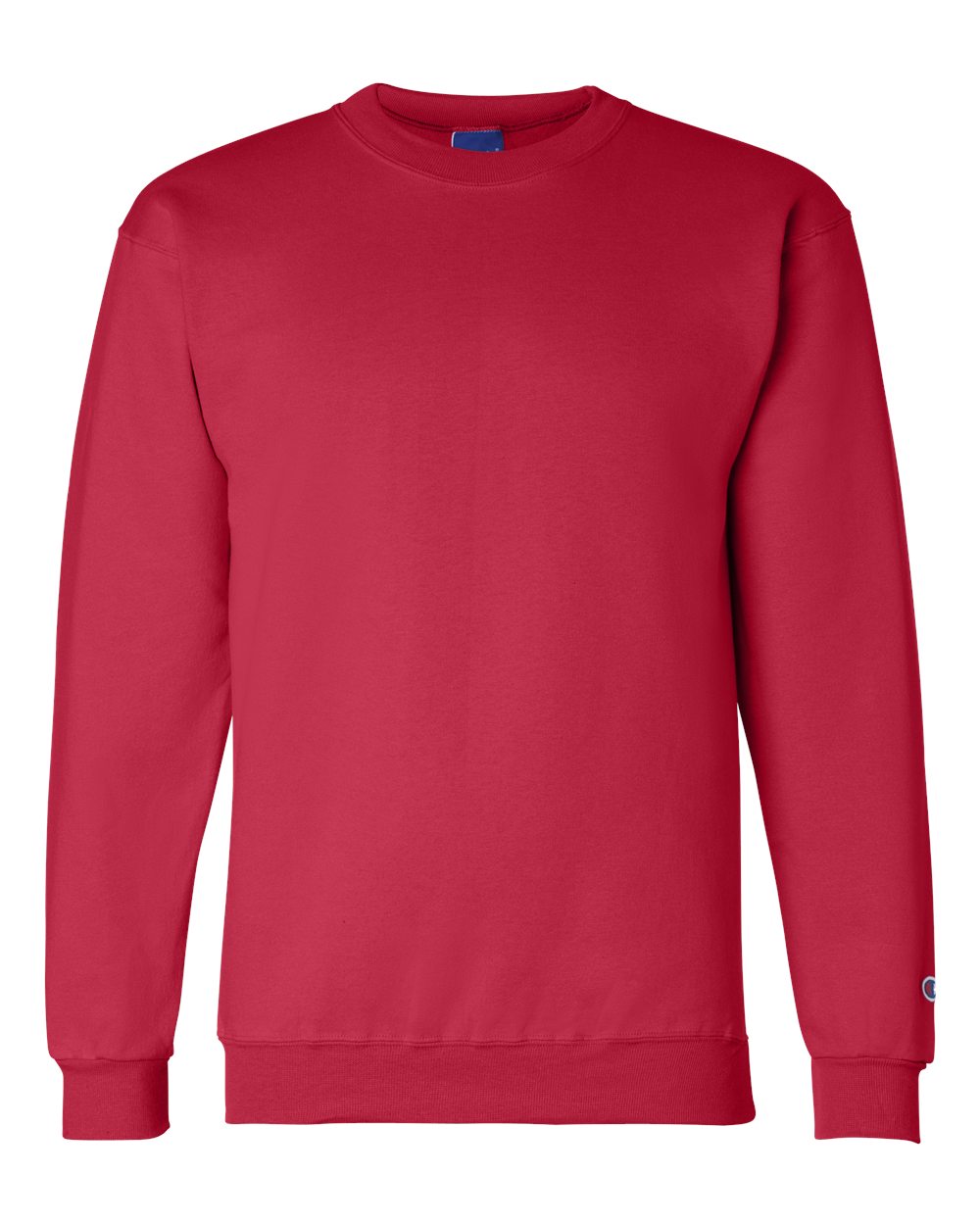 Men's Powerblend® Crewneck Sweatshirt - Front - B21284703 - Scarlet