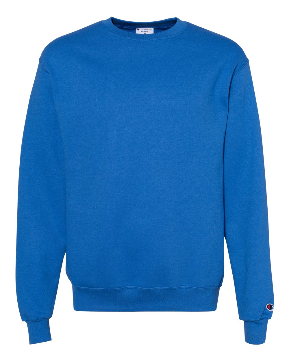 Men's Powerblend® Crewneck Sweatshirt - Front - B21284753 - Royal Blue