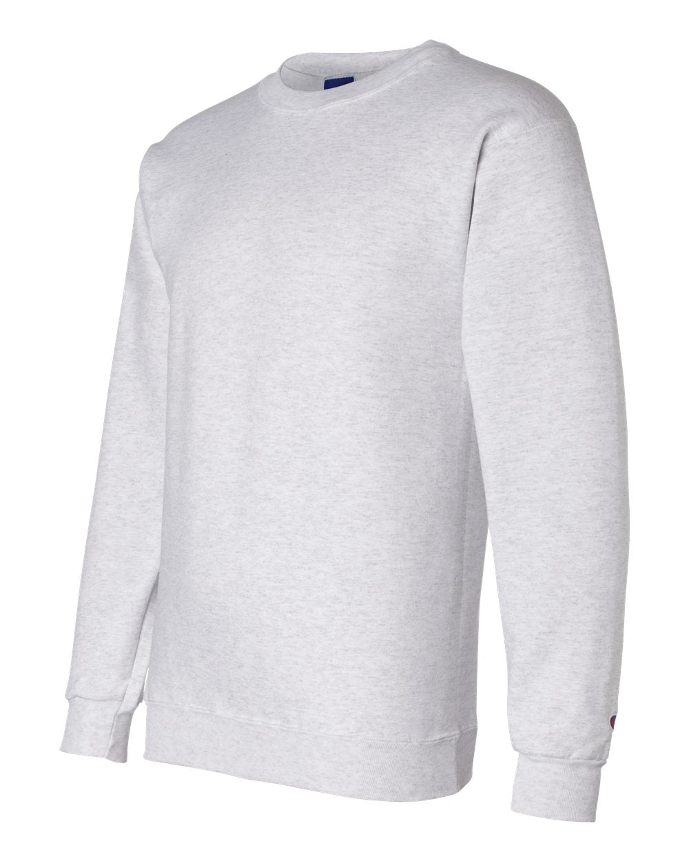Men's Powerblend® Crewneck Sweatshirt - Side - B21284023 - Silver Grey