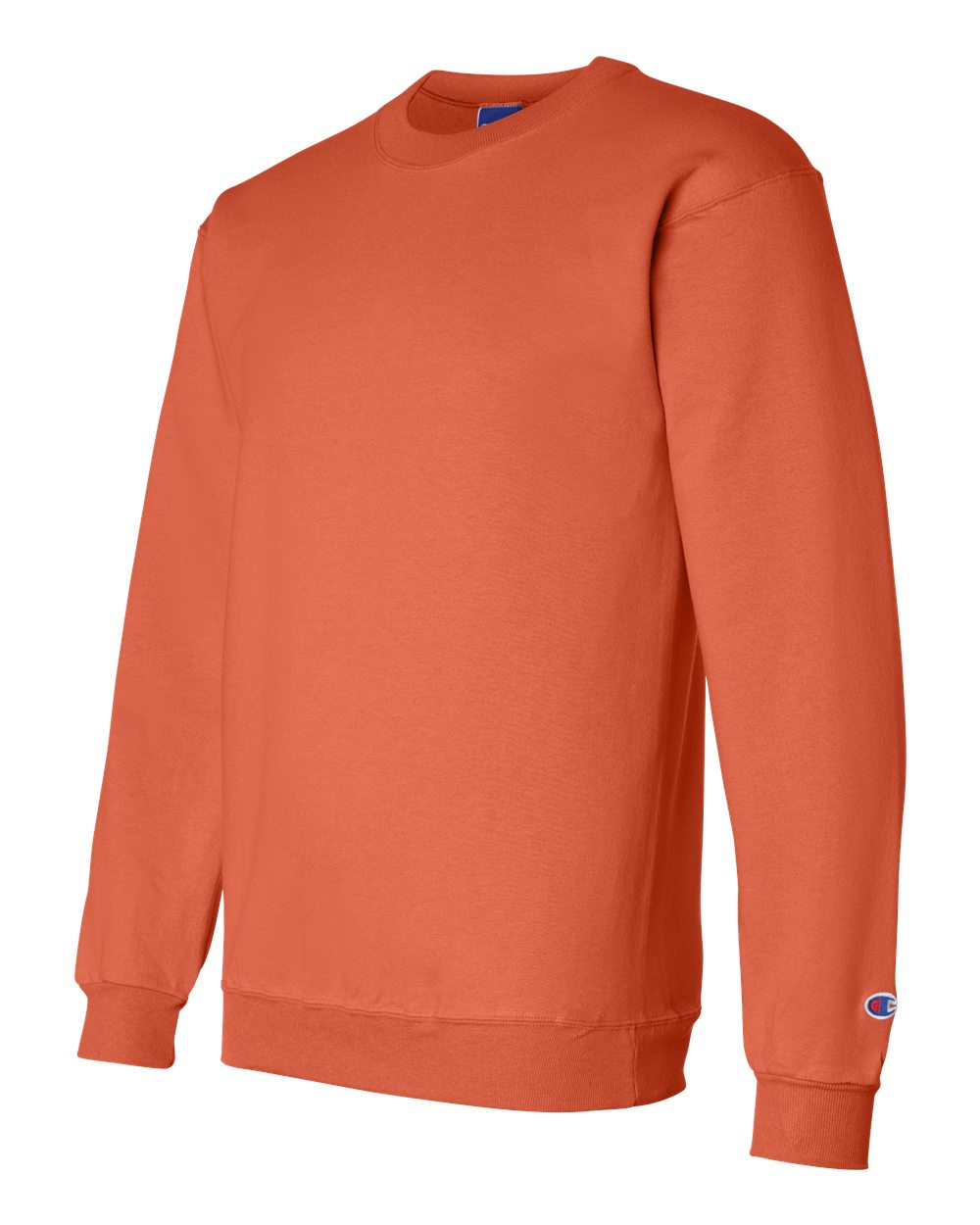 Men's Powerblend® Crewneck Sweatshirt - Side - B21284663 - Orange