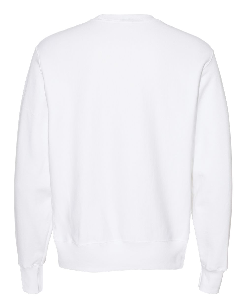Unisex Reverse Weave® Crewneck Sweatshirt - Back - B20384003 - White