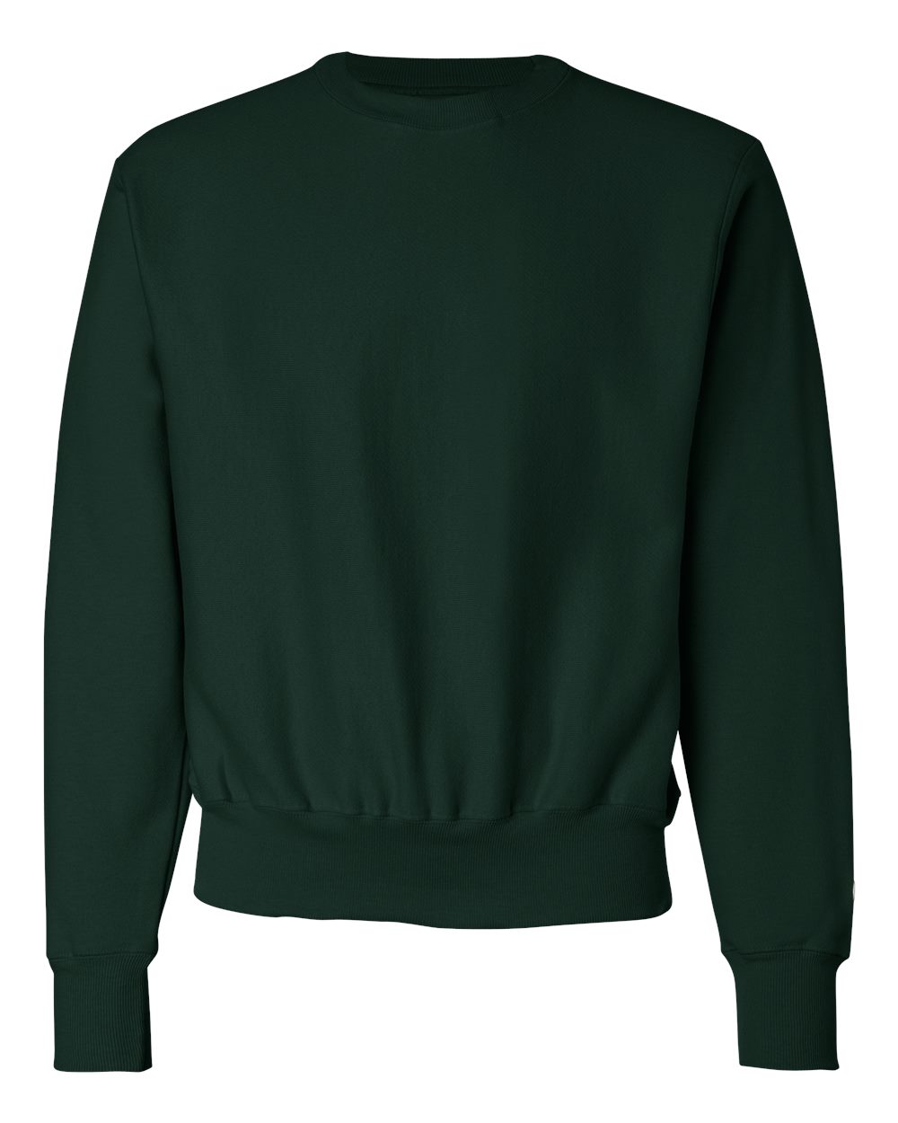 Unisex Reverse Weave® Crewneck Sweatshirt - Back - B20384193 - Dark Green