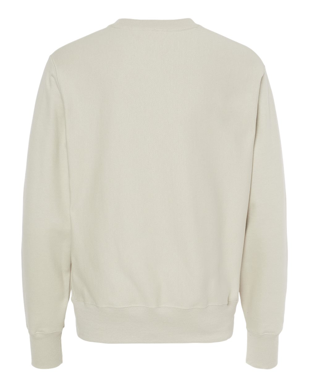 Unisex Reverse Weave® Crewneck Sweatshirt - Back - B20384733 - Sand
