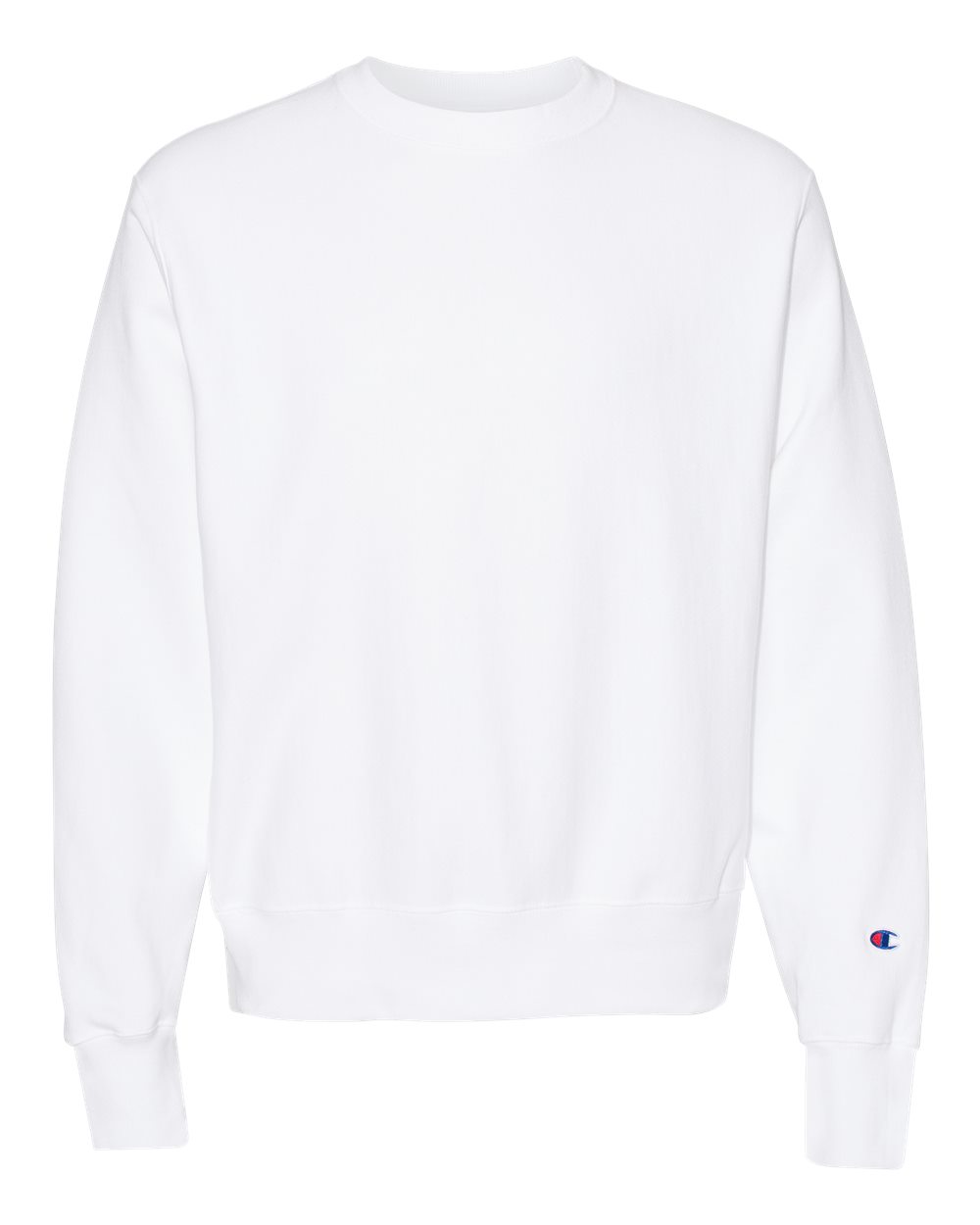 Unisex Reverse Weave® Crewneck Sweatshirt - Front - B20384003 - White