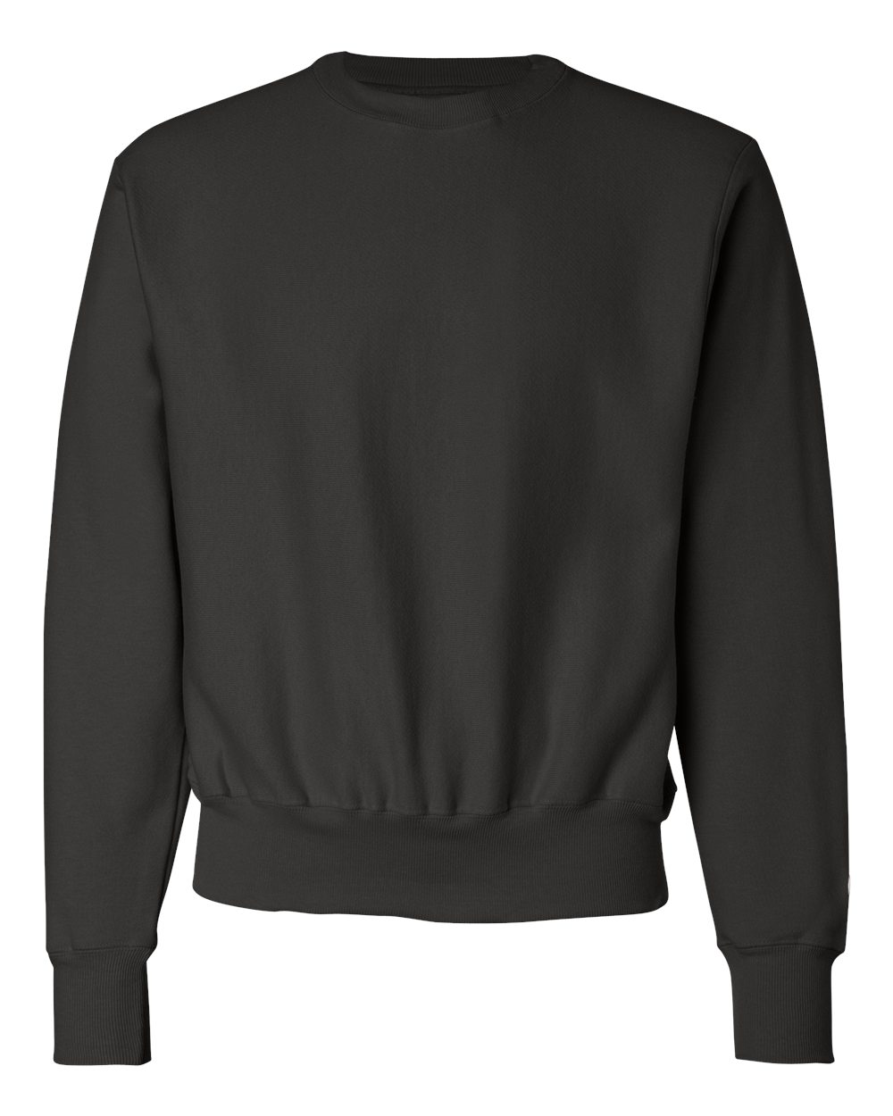 Unisex Reverse Weave® Crewneck Sweatshirt - Front - B20384503 - Black