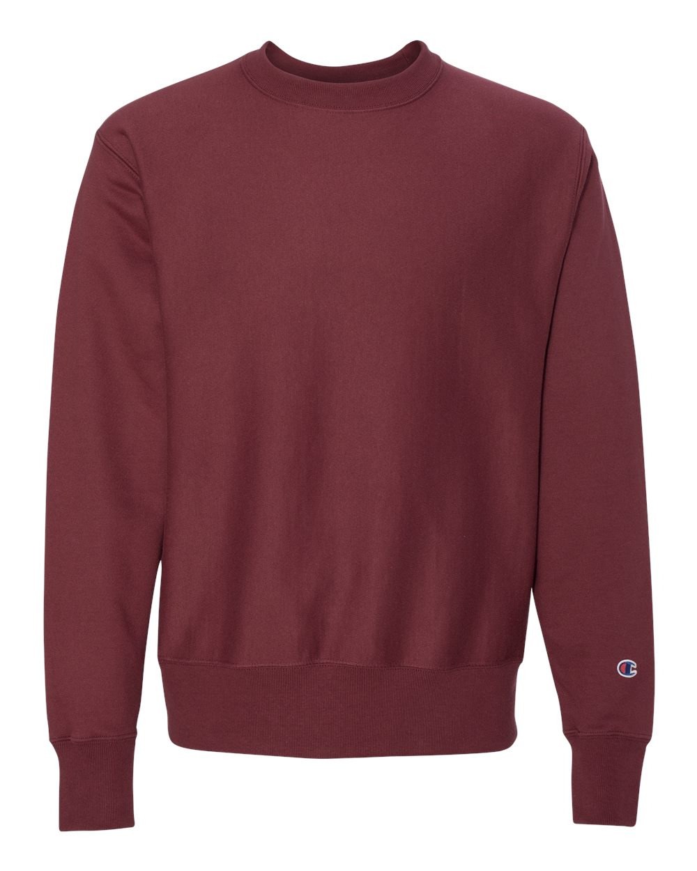 Unisex Reverse Weave® Crewneck Sweatshirt - Front - B20384523 - Cardinal