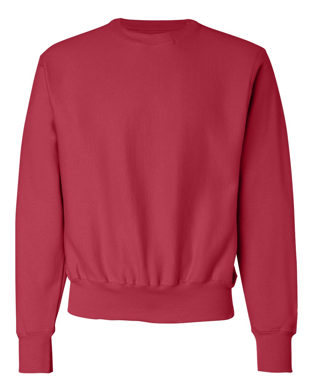 Unisex Reverse Weave® Crewneck Sweatshirt - Front - B20384703 - Scarlet