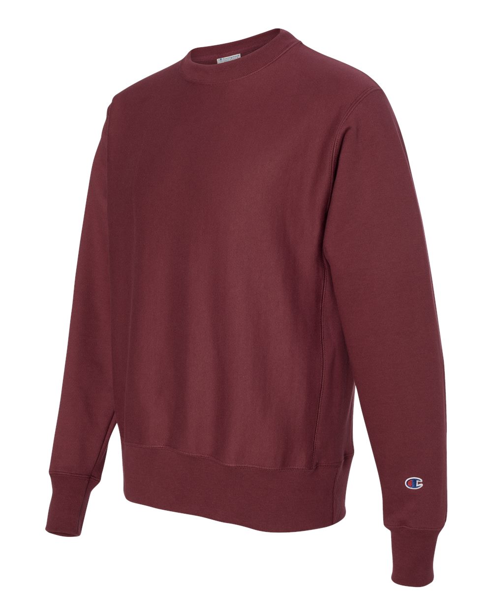 Unisex Reverse Weave® Crewneck Sweatshirt - Side - B20384523 - Cardinal