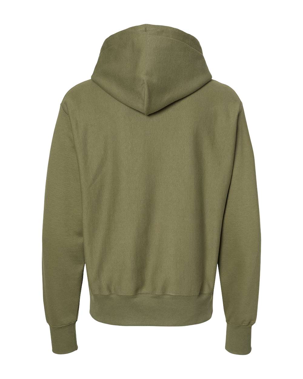 Unisex Reverse Weave® Hooded Sweatshirt - Back - B20484643 - Fresh Olive