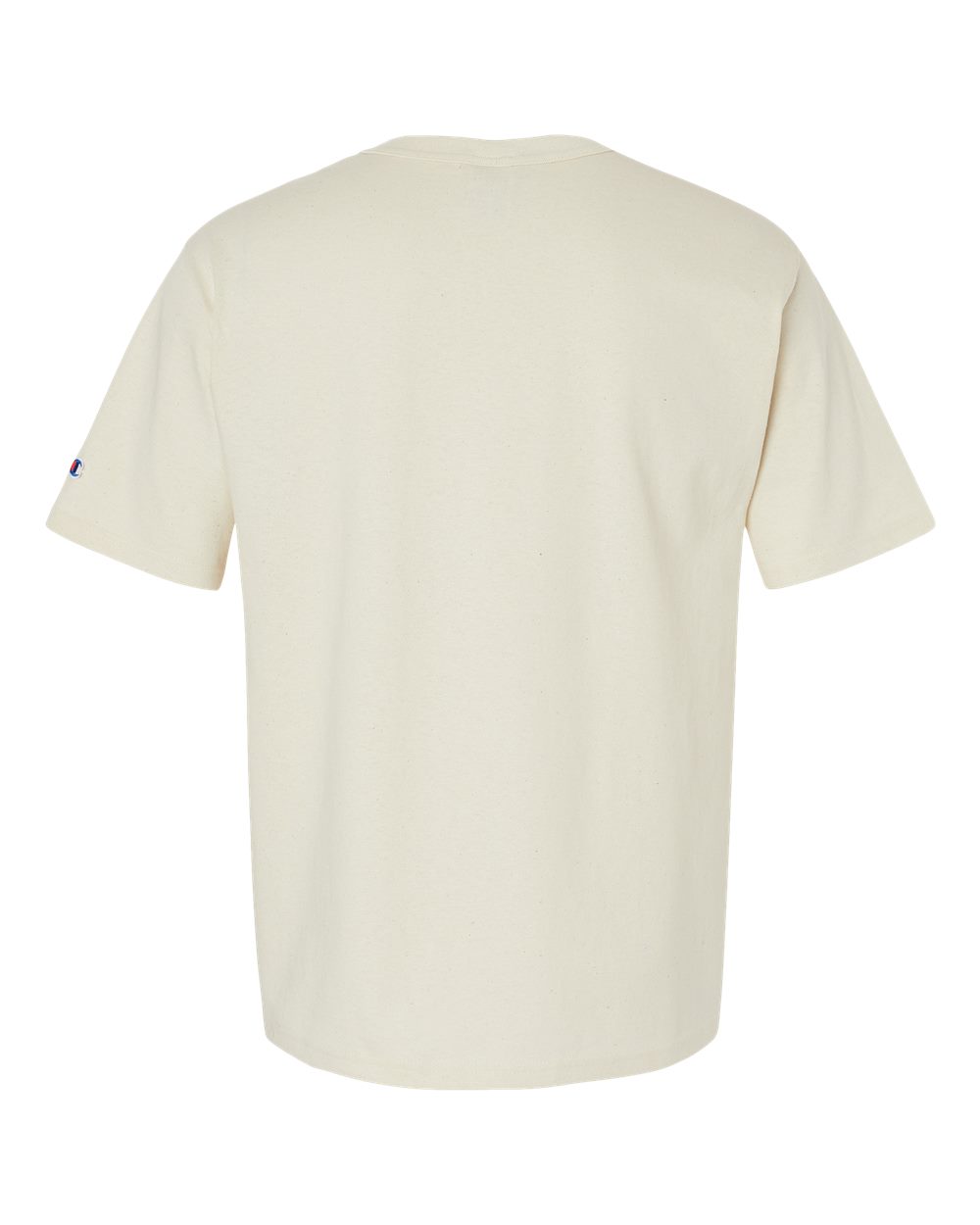 Unisex Heritage Jersey T-Shirt - Back - B01684013 - Natural