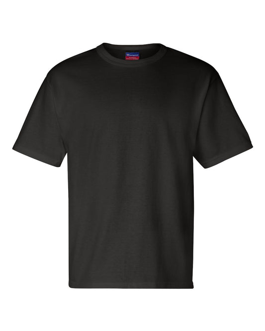 Unisex Heritage Jersey T-Shirt - Front - B01684503 - Black