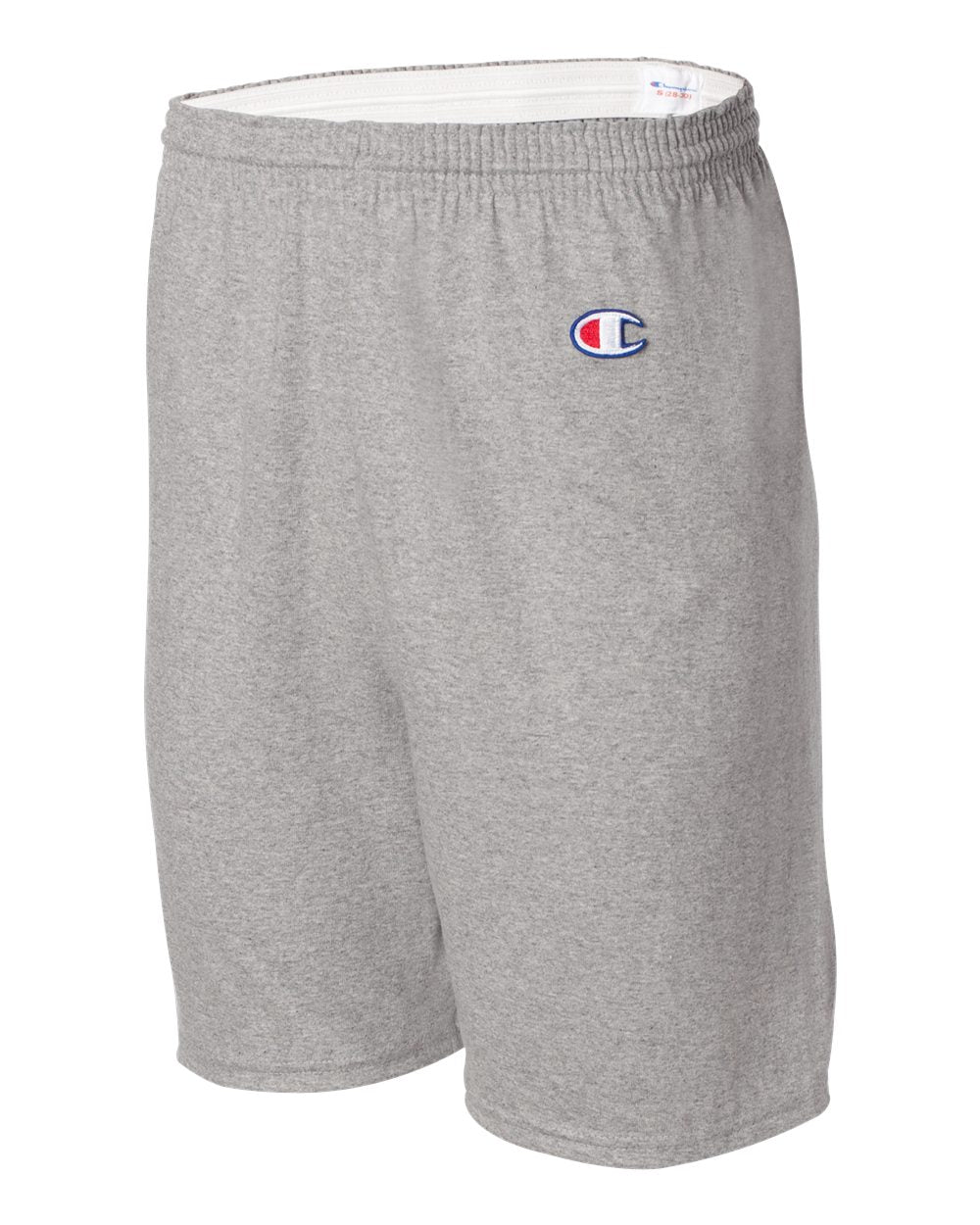 Men's Cotton Gym Shorts - Side - B07484133 - Oxford Grey Heather