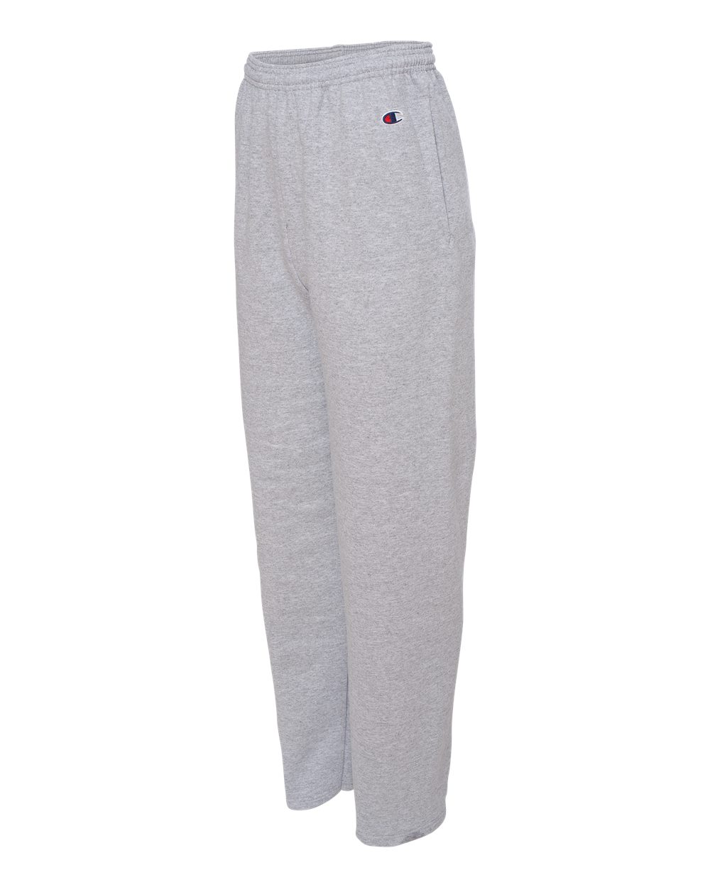 Men's Powerblend® Open-Bottom Sweatpants with Pockets - Side - B23484583 - Light Steel