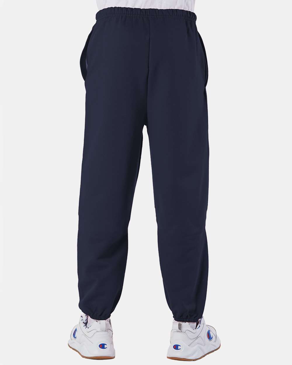 Men's Cotton Max Sweatpants - OnModelBack - B22584683 - Navy