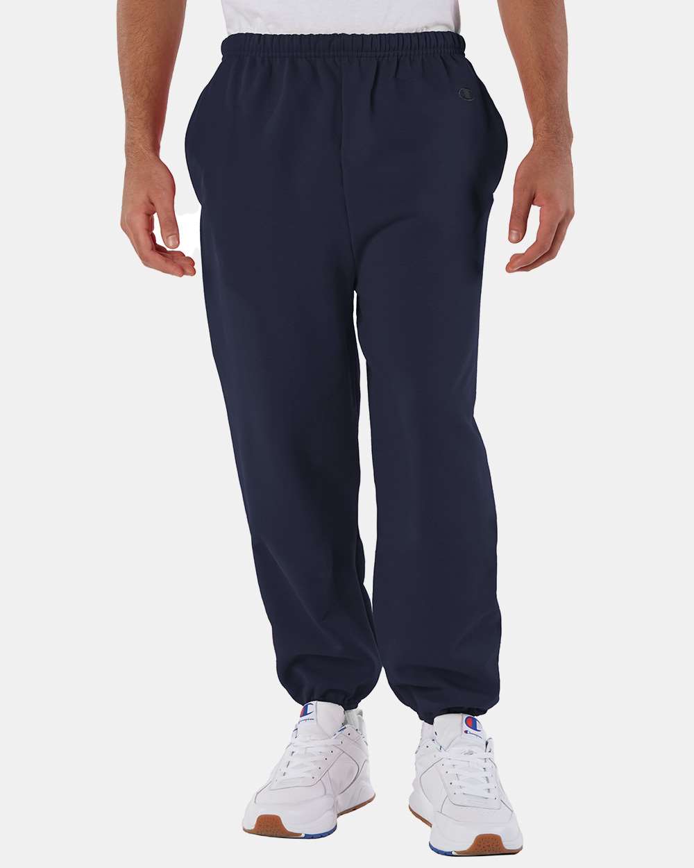 Men's Cotton Max Sweatpants - OnModelFront - B22584683 - Navy
