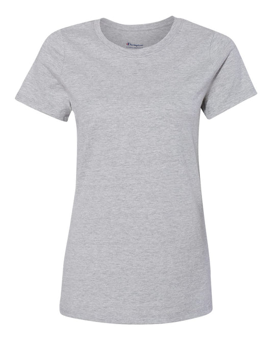 Women's Premium Fashion Classics T-Shirt - Front - B35984133 - Oxford Grey